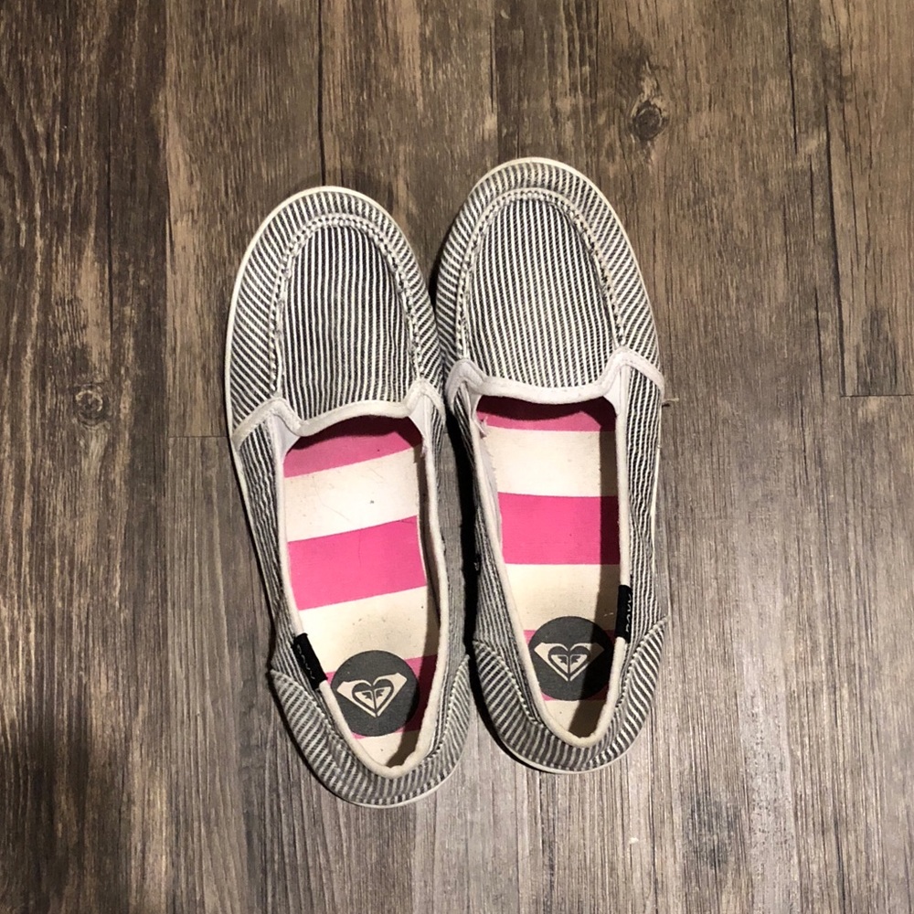 Roxy Striped Slip-On Shoes